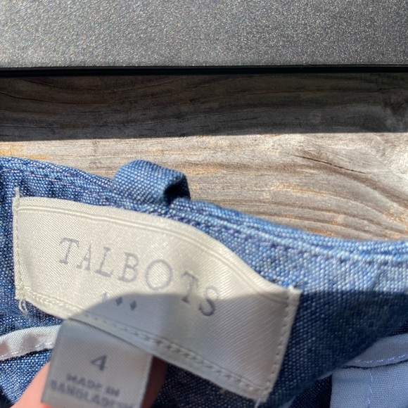 Talbots Blue Denim Shorts - Picture 4 of 6